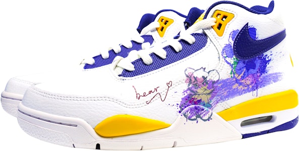 Zapatillas Nike Flight Legacy 'Blanco Azul Amarillo Graffiti Caracol' BQ4212-102(Team185-潮熊涂鸦) Shop Zapatillas Nike Flight Legacy 'Blanco Azul Amarillo Graffiti Caracol' BQ4212-102(Team185-潮熊涂鸦)