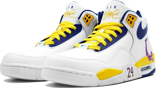 【カスタムシューズ】ナイキ フライトレガシー『ホワイトブルーイエローグラフィティ』 BQ4212-102(Team113-紫金科比) Shop 【カスタムシューズ】ナイキ フライトレガシー『ホワイトブルーイエローグラフィティ』 BQ4212-102(Team113-紫金科比)