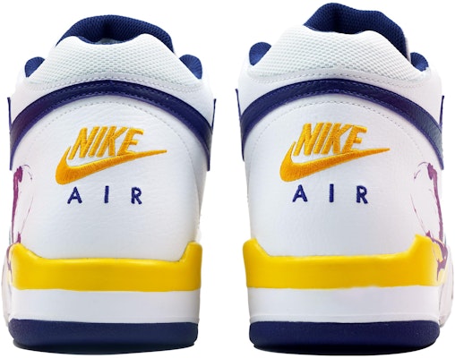 【訂製球鞋】 Nike Flight Legacy 萬花弄 街頭籃球 紫金科比 塗鴉復古 百搭 中幫 復古籃球鞋 男款 白藍黃 Purchase 【訂製球鞋】 Nike Flight Legacy 萬花弄 街頭籃球 紫金科比 塗鴉復古 百搭 中幫 復古籃球鞋 男款 白藍黃