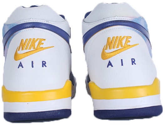 나이키 플라이트 레거시 '화이트 블루 옐로우' (커스텀) BQ4212-102(Team10-多级梦幻宇宙) Details for 나이키 플라이트 레거시 '화이트 블루 옐로우' (커스텀) BQ4212-102(Team10-多级梦幻宇宙)