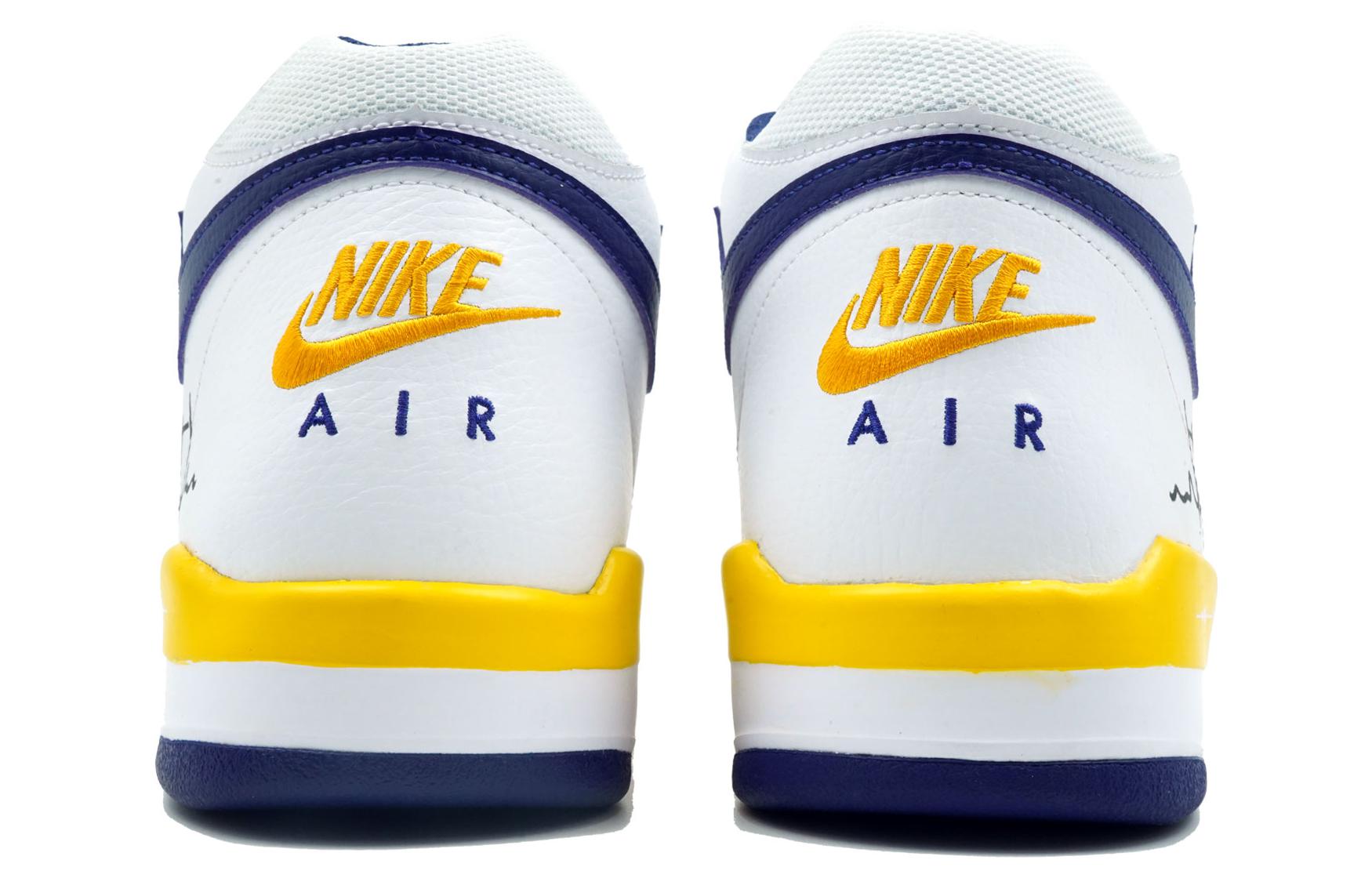 Shop [定制鞋] Nike Flight Legacy '白黄蓝旋律' BQ4212-102(Team113-乐曲音符)