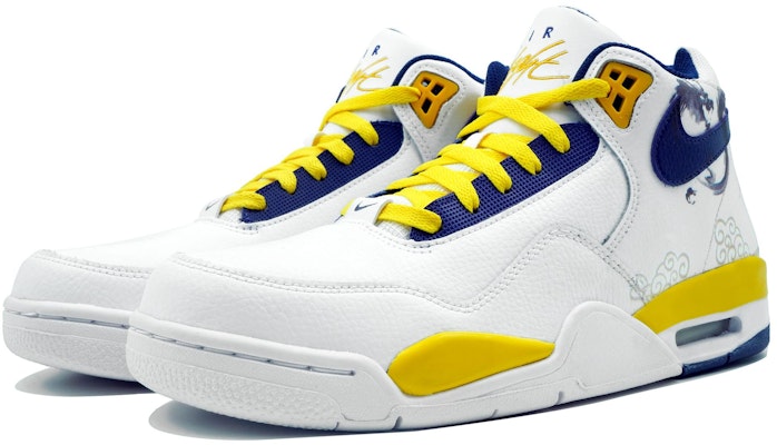 【訂製球鞋】 Nike Flight Legacy 萬花弄 龍騰四海 塗鴉 中國龍系列 防滑耐磨 中幫 復古籃球鞋 男款 白黃藍 Shop 【訂製球鞋】 Nike Flight Legacy 萬花弄 龍騰四海 塗鴉 中國龍系列 防滑耐磨 中幫 復古籃球鞋 男款 白黃藍