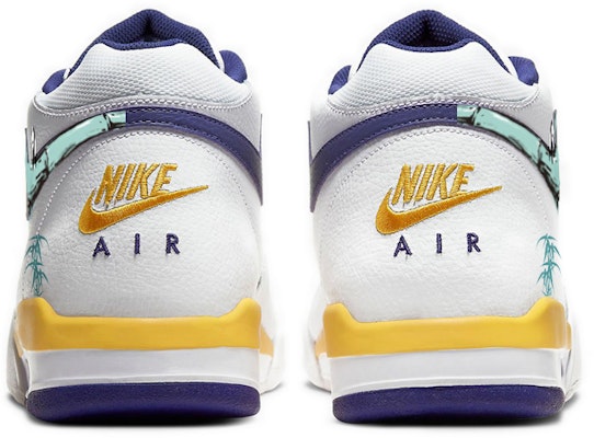 【定製球鞋】 Nike Flight Legacy 新中式熊貓抱竹防滑耐磨 中筒 復古籃球鞋 男款 白黃綠 Shop 【定製球鞋】 Nike Flight Legacy 新中式熊貓抱竹防滑耐磨 中筒 復古籃球鞋 男款 白黃綠