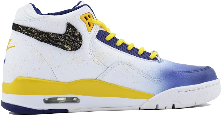 나이키 플라이트 레거시 '용의 해 화이트 블루 옐로우' (Custom Shoes) BQ4212-102(Team168-紫金湖人) Lookbook 나이키 플라이트 레거시 '용의 해 화이트 블루 옐로우' (Custom Shoes) BQ4212-102(Team168-紫金湖人)