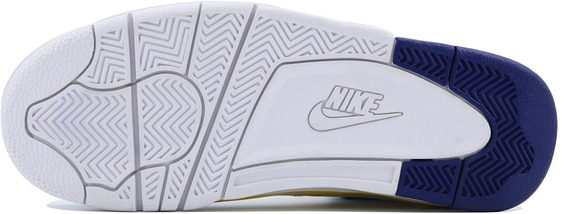 カスタムシューズ: ナイキ フライト レガシー 'イヤーオブドラゴン' 白青黄 BQ4212-102(Team168-紫金湖人) Details for カスタムシューズ: ナイキ フライト レガシー 'イヤーオブドラゴン' 白青黄 BQ4212-102(Team168-紫金湖人)