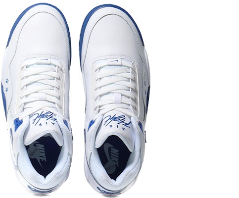 【訂製球鞋】 Nike Flight Legacy 個性海藍 慵懶大熊 中幫 復古籃球鞋 男款 白藍 Shop 【訂製球鞋】 Nike Flight Legacy 個性海藍 慵懶大熊 中幫 復古籃球鞋 男款 白藍