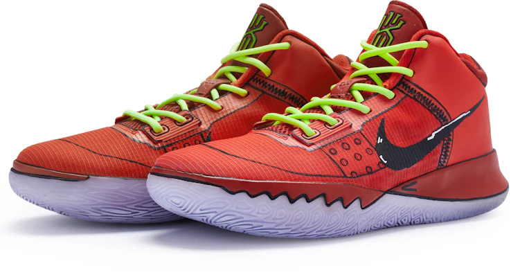 【定制球鞋】 Nike Flytrap 4 811製造 赤木 熱血實戰 防滑耐磨 中幫 籃球鞋 男款 紅黑 Lookbook 【定制球鞋】 Nike Flytrap 4 811製造 赤木 熱血實戰 防滑耐磨 中幫 籃球鞋 男款 紅黑