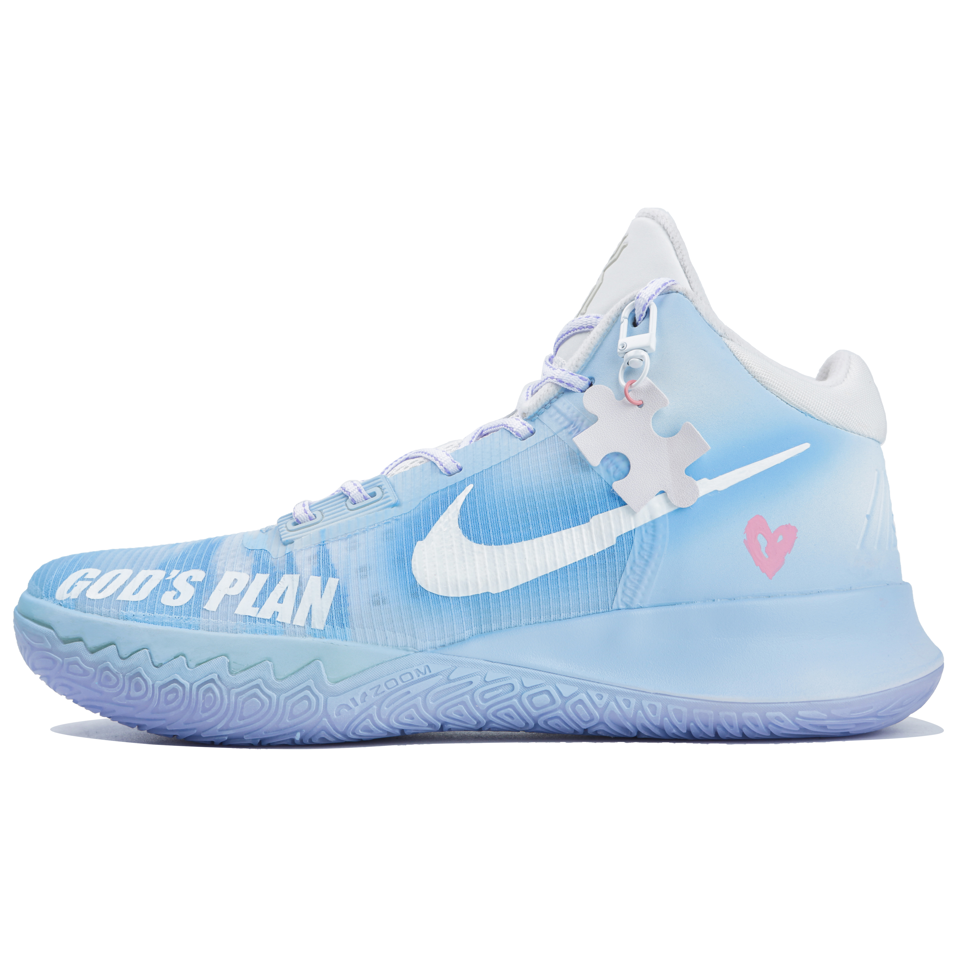 [Custom Shoes] Nike Flytrap 4 'Blue Planet'