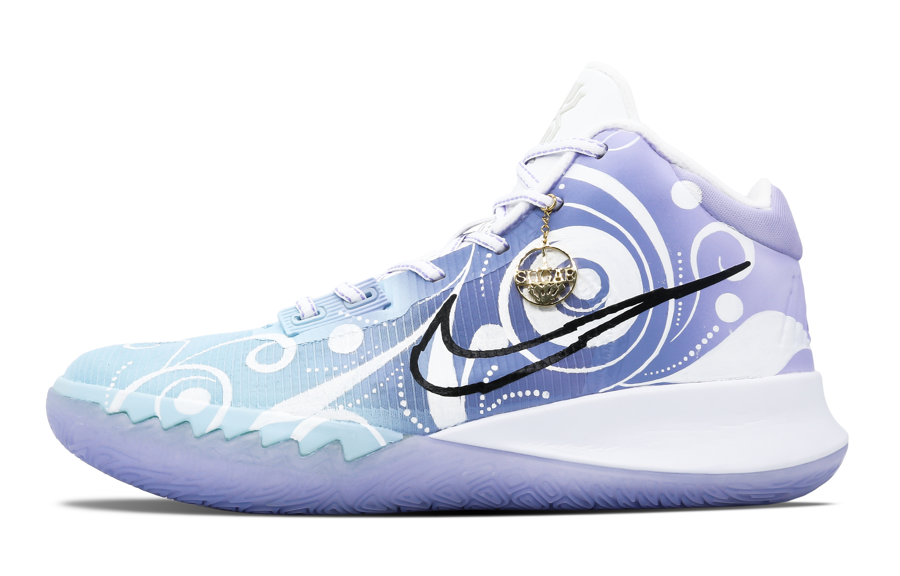 [Custom Shoes] Nike Flytrap 4 'Blue Swirl'