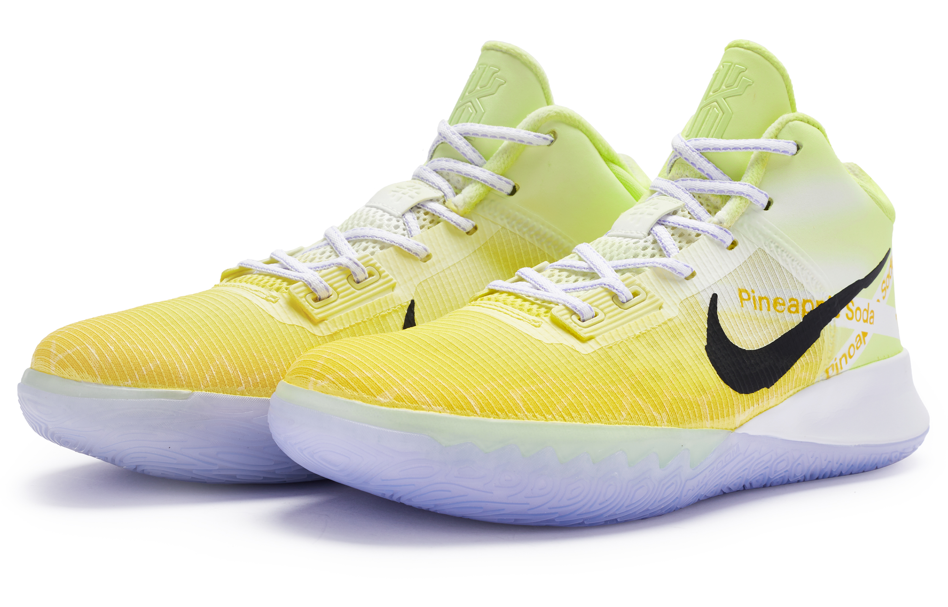 Lookbook [Kasut Custom] Nike Flytrap 4 'Pineapple Soda' CT1973-101(Team80-男款菠萝苏打)