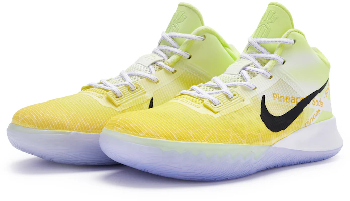 【訂製球鞋】 Nike Flytrap 4 EP 鳳梨蘇打 防滑耐磨 中筒 籃球鞋 男款 黃色 Lookbook 【訂製球鞋】 Nike Flytrap 4 EP 鳳梨蘇打 防滑耐磨 中筒 籃球鞋 男款 黃色