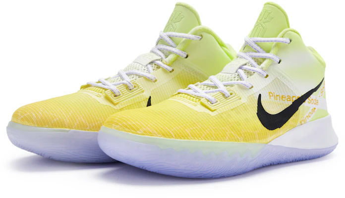 【客製化球鞋】Nike Flytrap 4 EP 811製造 鳳梨蘇打 特殊鞋盒 防滑耐磨 中筒籃球鞋 男款 黃色 Lookbook 【客製化球鞋】Nike Flytrap 4 EP 811製造 鳳梨蘇打 特殊鞋盒 防滑耐磨 中筒籃球鞋 男款 黃色