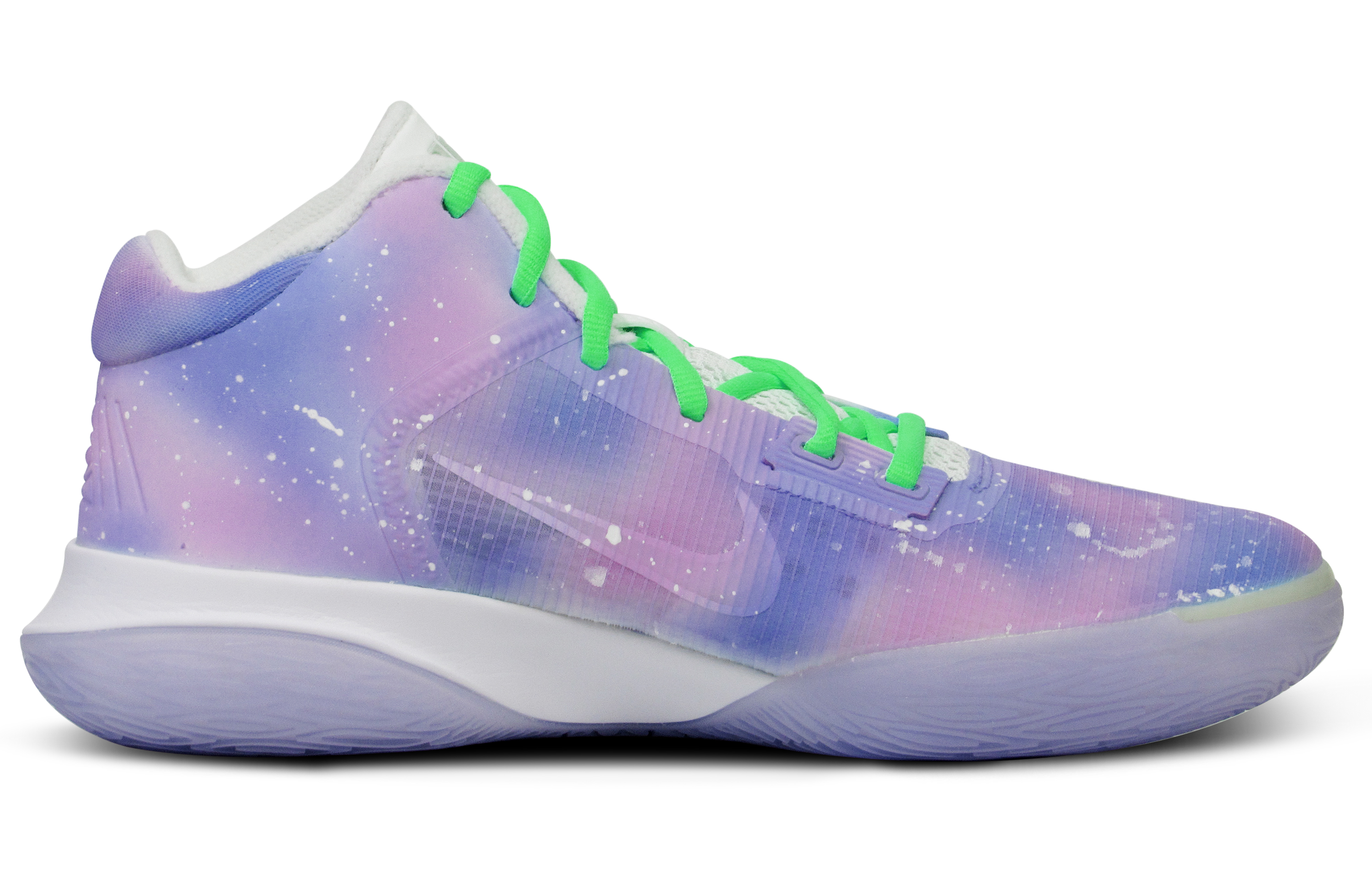 Order [Kasot Custom] Nike Flytrap 4 'Percikan Galaksi Ungu Biru' CT1973-101(Team65-紫蓝星星)