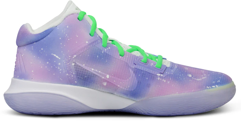 【客製化球鞋】 Nike Flytrap 4 EP 星空 噴繪漸變 隨機潑墨 星星鞋 小清新 中筒 籃球鞋 男款 紫藍色 Order 【客製化球鞋】 Nike Flytrap 4 EP 星空 噴繪漸變 隨機潑墨 星星鞋 小清新 中筒 籃球鞋 男款 紫藍色