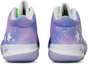 Shop 【客製化球鞋】 Nike Flytrap 4 EP 星空 噴繪漸變 隨機潑墨 星星鞋 小清新 中筒 籃球鞋 男款 紫藍色