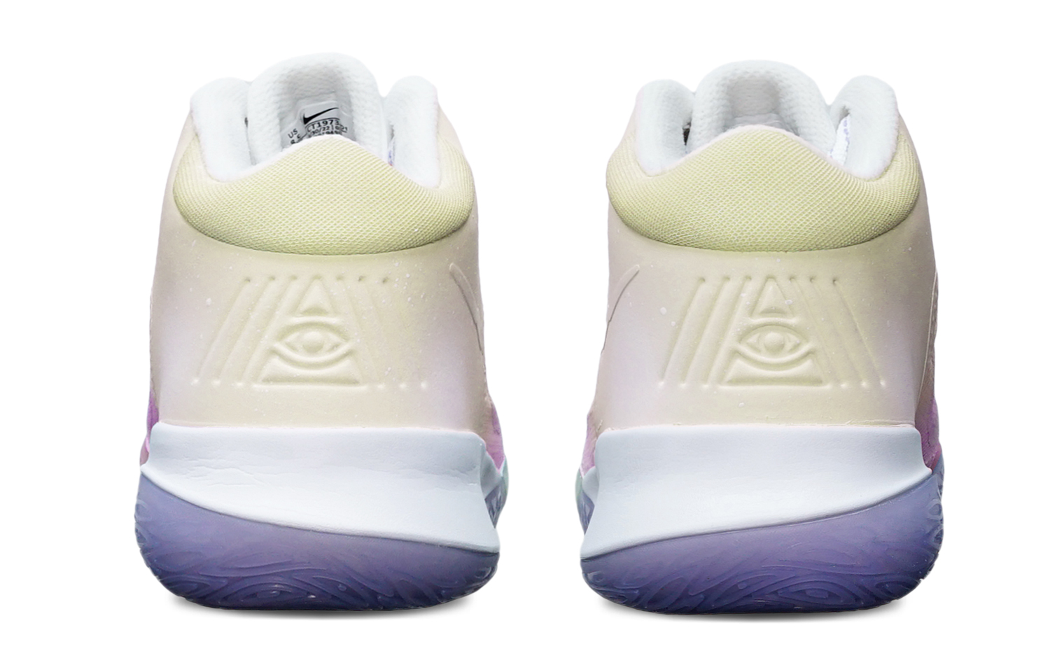 Shop [Kasot Custom] Nike Flytrap 4 'Gradient Merah Oren Dopamin' CT1973-101(TeamT-渐变红橙S-BOX)