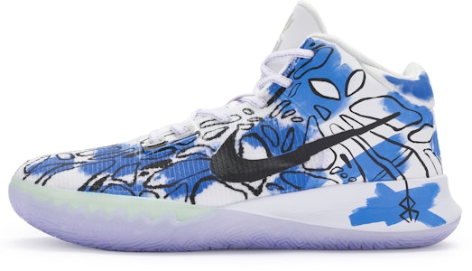 【客製球鞋】 Nike Flytrap 4 811製造 縱橫宇宙 蜘蛛俠 特別鞋盒 防滑耐磨 中筒 籃球鞋 男款 藍黑白 Buy 【客製球鞋】 Nike Flytrap 4 811製造 縱橫宇宙 蜘蛛俠 特別鞋盒 防滑耐磨 中筒 籃球鞋 男款 藍黑白