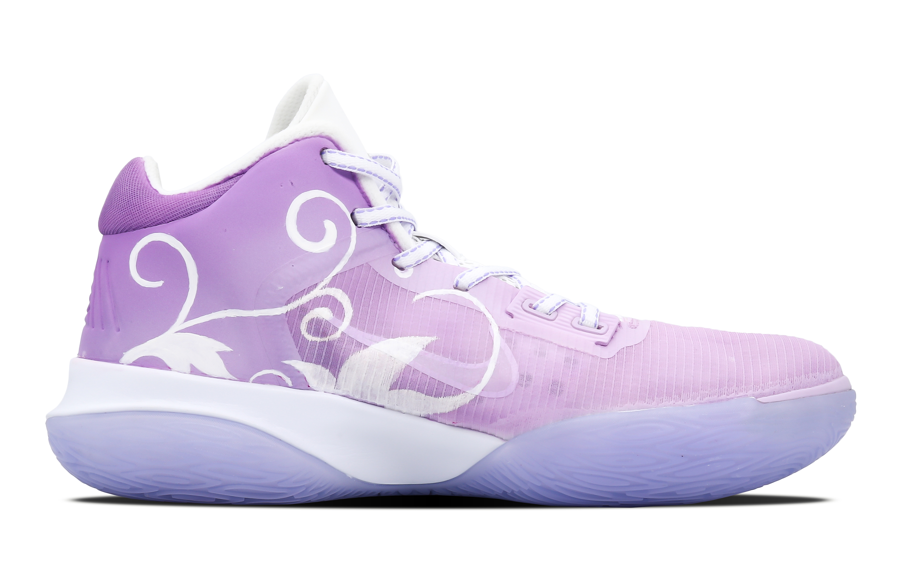 Order [Kasut Custom] Nike Flytrap 4 'Ungu Musim Bunga' CT1973-101(Teamone-迎春紫)