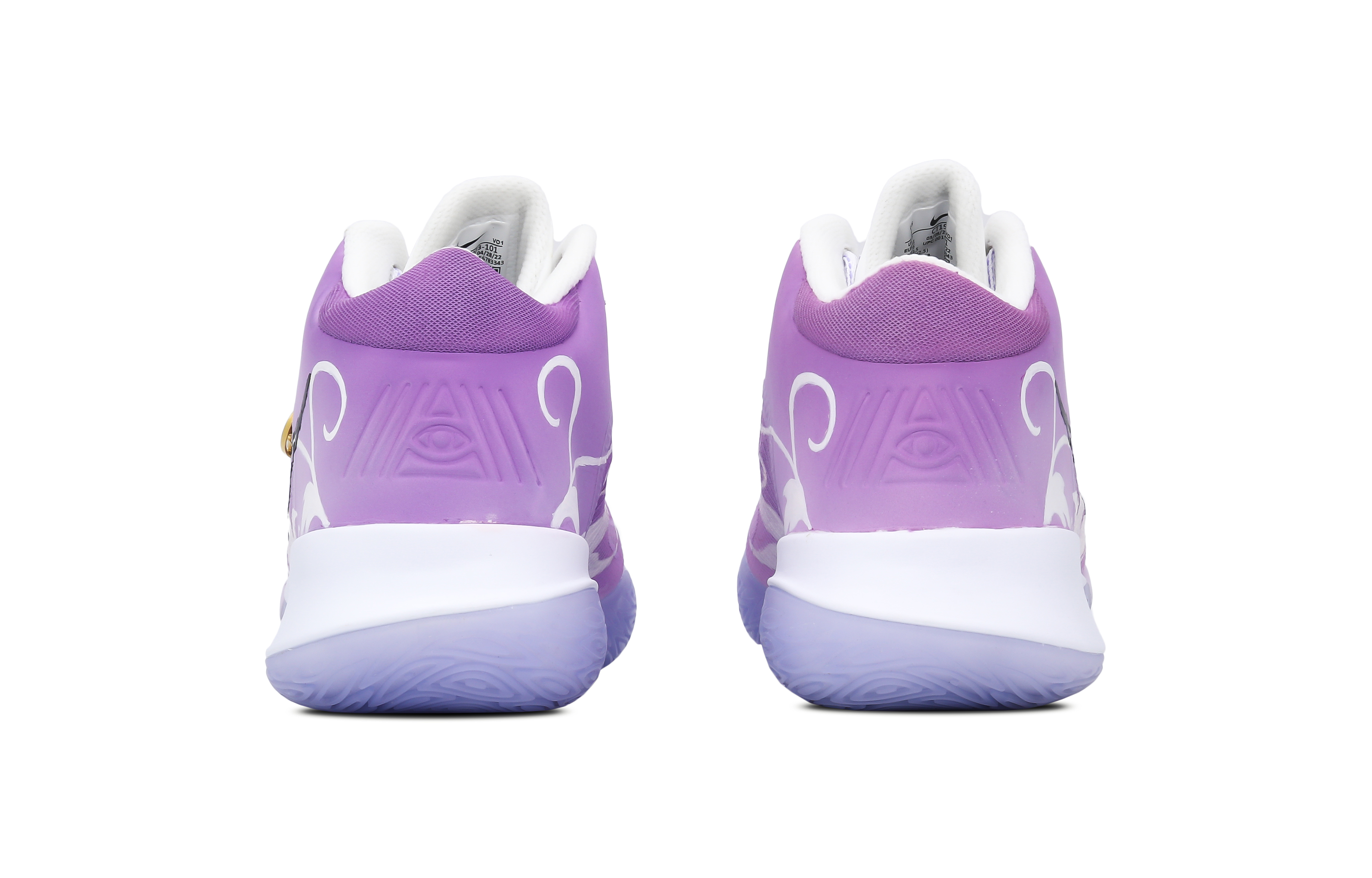 Shop [Kasut Custom] Nike Flytrap 4 'Ungu Musim Bunga' CT1973-101(Teamone-迎春紫)