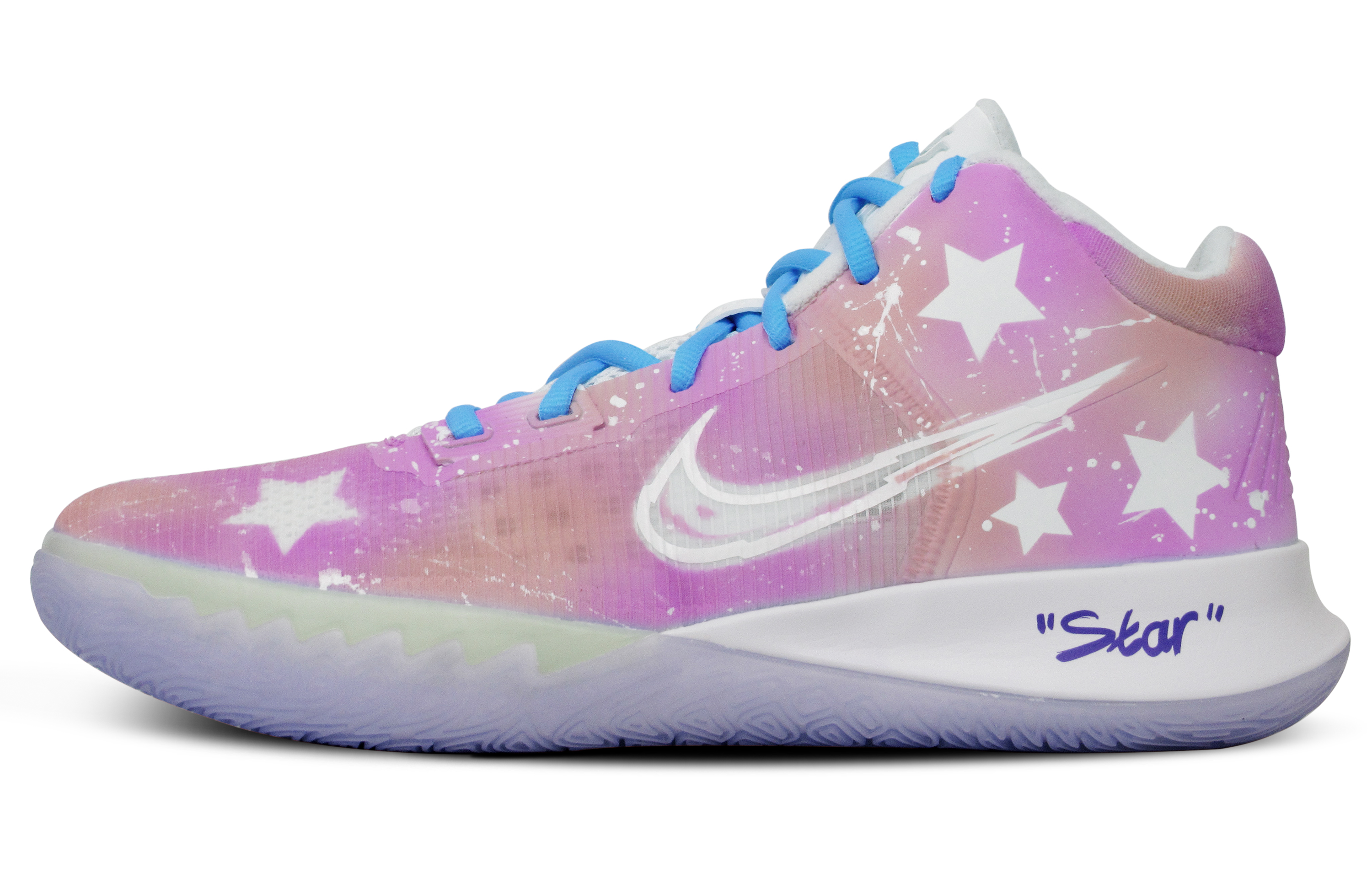 [Custom Shoes] Nike Flytrap 4 'Starry Sky Pink'