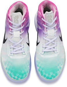 【定製籃球鞋】Nike Flytrap 4 BIGNIU 馬賽克新星 防滑耐磨 中筒 籃球鞋 男款 白綠紫紅 Shop 【定製籃球鞋】Nike Flytrap 4 BIGNIU 馬賽克新星 防滑耐磨 中筒 籃球鞋 男款 白綠紫紅