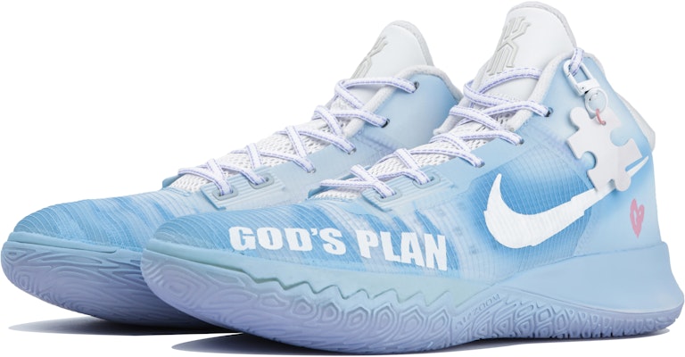 【定製球鞋】 Nike Flytrap 4 EP 藍色星球 童心未泯 清爽 舒適透氣 禮盒 中幫 籃球鞋 男款 藍 Lookbook 【定製球鞋】 Nike Flytrap 4 EP 藍色星球 童心未泯 清爽 舒適透氣 禮盒 中幫 籃球鞋 男款 藍