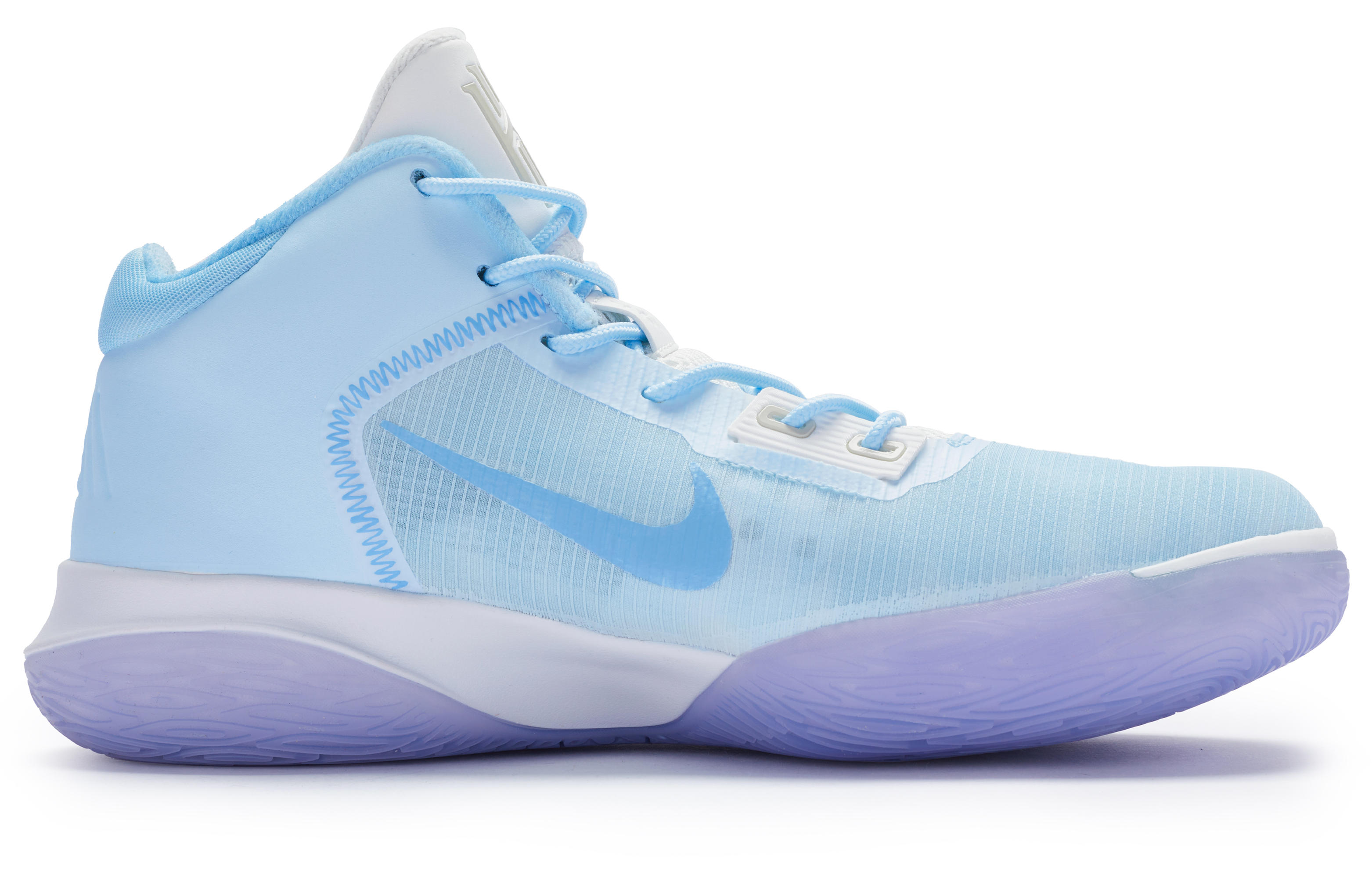 Order 【定製球鞋】 Nike Flytrap 4 EP 晴空 清新乾淨 防滑耐磨 中幫 實戰籃球鞋 男款 白藍