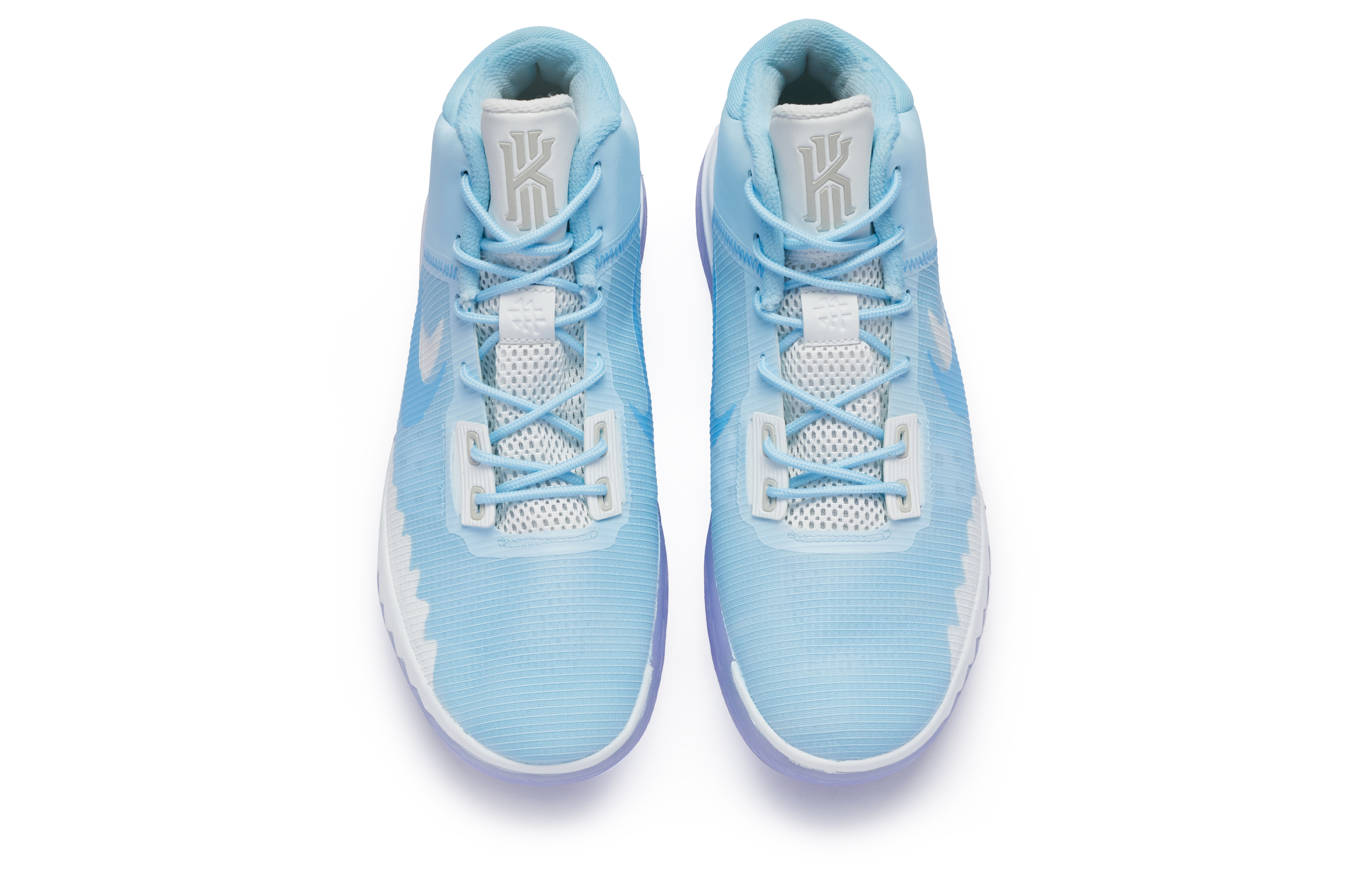 Shop 【定製球鞋】 Nike Flytrap 4 EP 晴空 清新乾淨 防滑耐磨 中幫 實戰籃球鞋 男款 白藍