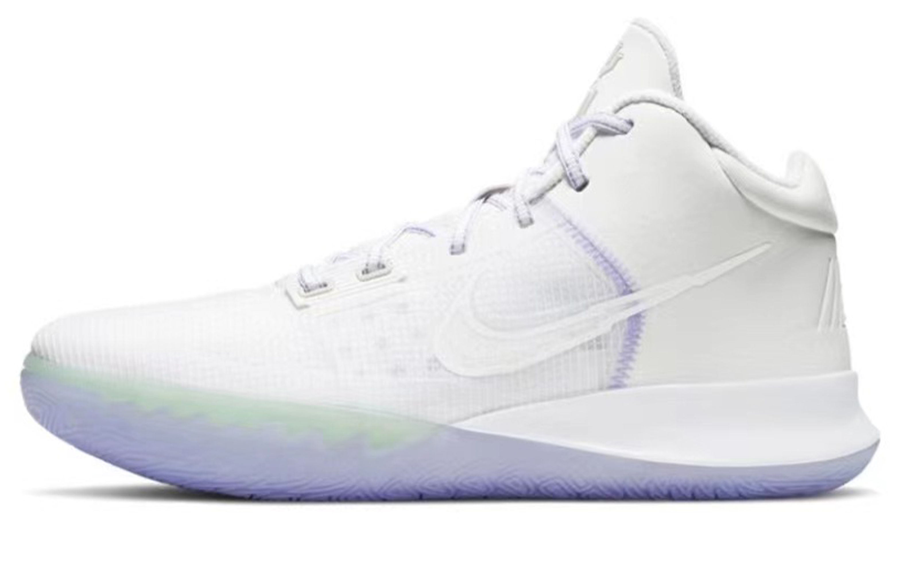 Sizing 【定製球鞋】 Nike Flytrap 4 EP 晴空 清新乾淨 防滑耐磨 中幫 實戰籃球鞋 男款 白藍