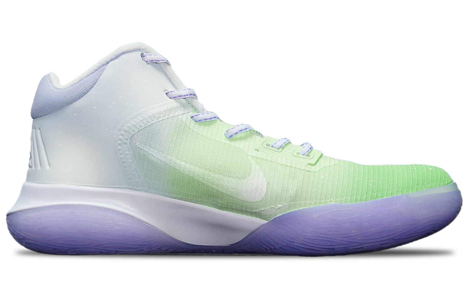 Order [Kasut Custom] Nike Flytrap 4 EP 'Hijau Biru Dopamin Peluntur' CT1973-101(TeamT-渐变绿蓝S-BOX)