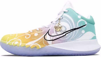 【定製籃球鞋】Nike Flytrap 4 EP 漩渦 中筒 籃球鞋 男款 黃紫綠 Buy 【定製籃球鞋】Nike Flytrap 4 EP 漩渦 中筒 籃球鞋 男款 黃紫綠