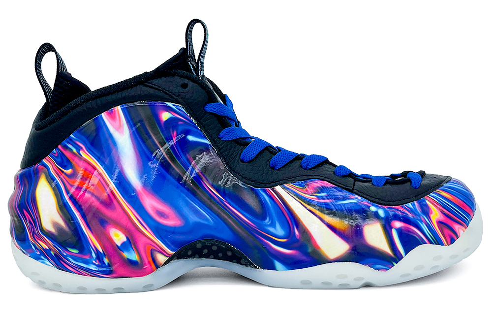Order 【訂製球鞋】Nike Foamposite One 酸性迷幻噴泡 潮流 氣質 舒適 中筒 復古籃球鞋 男女款 藍黑