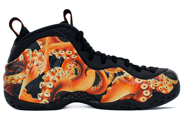 Order [Zapatillas Personalizadas] Nike Foamposite One 'Air Lava' 314996-014(Team2-八爪鱼喷)