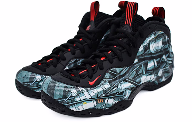 【カスタムシューズ】ナイキ フォームポジット ワン「ブラックホワイト」 314996-014(Team2-赛博管线喷) Lookbook 【カスタムシューズ】ナイキ フォームポジット ワン「ブラックホワイト」 314996-014(Team2-赛博管线喷)