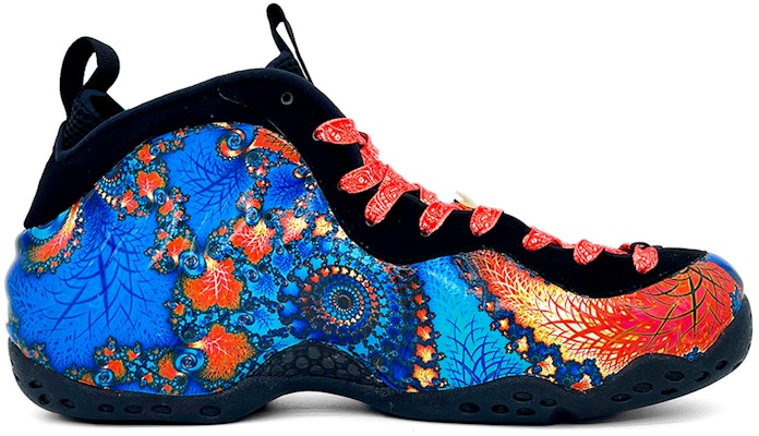 ナイキ フォームポジット ワン "青赤スワール" (カスタム) 314996-012(Team2-漩涡之眼喷) Lookbook ナイキ フォームポジット ワン "青赤スワール" (カスタム) 314996-012(Team2-漩涡之眼喷)