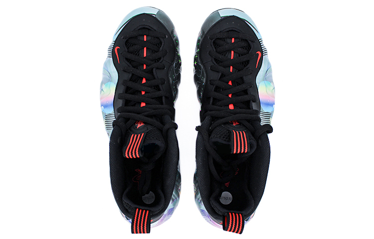 Shop 【定制球鞋】Nike Foamposite One 賽博宇航員噴泡 中幫 復古籃球鞋 男款 灰黑色