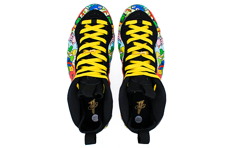 Shop 【定制鞋款】耐克泡沫喷华丽红黄花卉涂鸦款 314996-012(Team2-怪兽涂鸦喷)