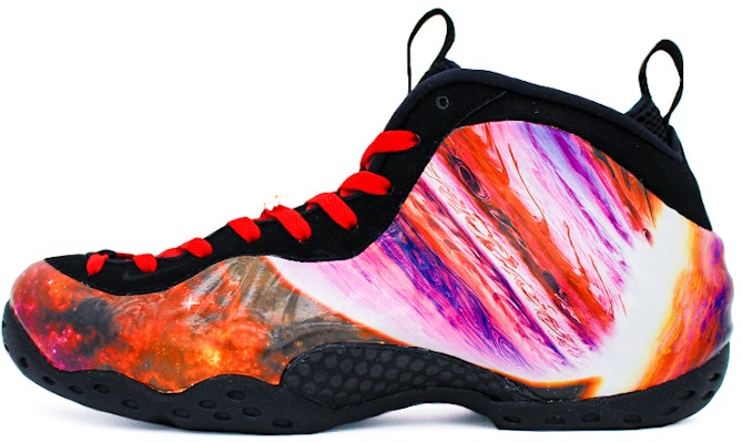 【定製球鞋】Nike Foamposite One Air 銀河星球噴泡 復古籃球鞋 男女同款 紅紫色 Buy 【定製球鞋】Nike Foamposite One Air 銀河星球噴泡 復古籃球鞋 男女同款 紅紫色
