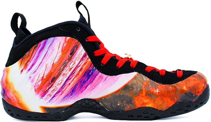 【定製球鞋】Nike Foamposite One Air 銀河星球噴泡 復古籃球鞋 男女同款 紅紫色 Order 【定製球鞋】Nike Foamposite One Air 銀河星球噴泡 復古籃球鞋 男女同款 紅紫色