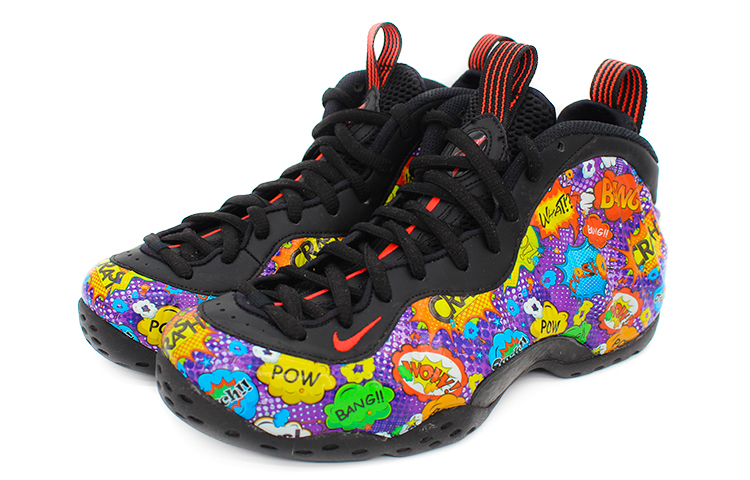 Lookbook ナイキ フォームポジット ワン "溶岩バブル" (カスタムシューズ) 314996-014(Team2-男款气泡漫画喷)