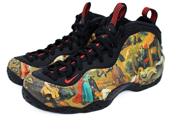 Zapatillas Nike Foamposite One 'Pintura al Óleo Amarillo-Negro' 314996-014(Team2-复古油画喷) Lookbook Zapatillas Nike Foamposite One 'Pintura al Óleo Amarillo-Negro' 314996-014(Team2-复古油画喷)