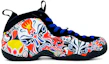Lookbook 【訂製球鞋】Nike Foamposite One 拼接面譜噴泡 中筒 復古籃球鞋 男女款 紅藍色