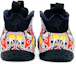 Purchase 【訂製球鞋】Nike Foamposite One 拼接面譜噴泡 中筒 復古籃球鞋 男女款 紅藍色