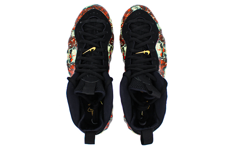 [Custom Shoes] Nike Foamposite One 'Skull Splash Black Red' 圖 4