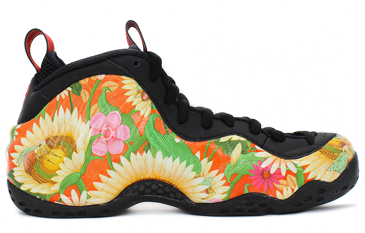 Order [Sepatu Kustom] Nike Foamposite One 'Sunflower Lava' 314996-014(Team2-花卉向日葵)
