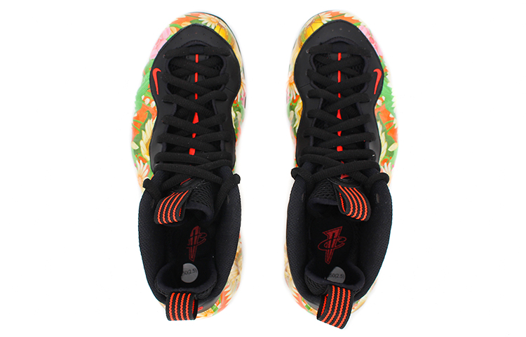 Shop [Sepatu Kustom] Nike Foamposite One 'Sunflower Lava' 314996-014(Team2-花卉向日葵)