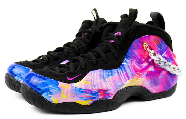 【定製球鞋】 Nike Foamposite Pro Air “Purple Camo” 迷彩紫噴泡 夢幻星雲泡 低幫 復古籃球鞋 男款 彩色 Lookbook 【定製球鞋】 Nike Foamposite Pro Air “Purple Camo” 迷彩紫噴泡 夢幻星雲泡 低幫 復古籃球鞋 男款 彩色