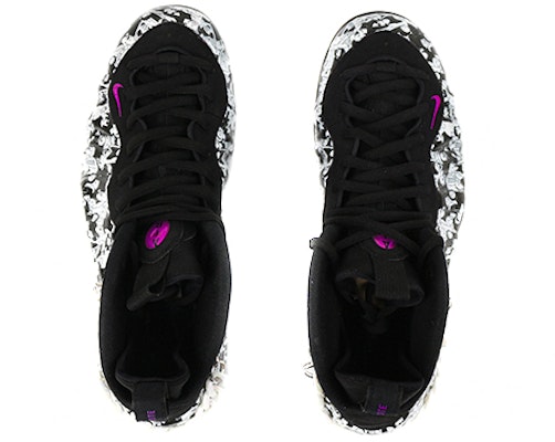 【定制球鞋】Nike Foamposite Pro Air 紫色迷彩噴泡 漫畫人物泡 高筒 復古籃球鞋 男款 黑白色 Shop 【定制球鞋】Nike Foamposite Pro Air 紫色迷彩噴泡 漫畫人物泡 高筒 復古籃球鞋 男款 黑白色