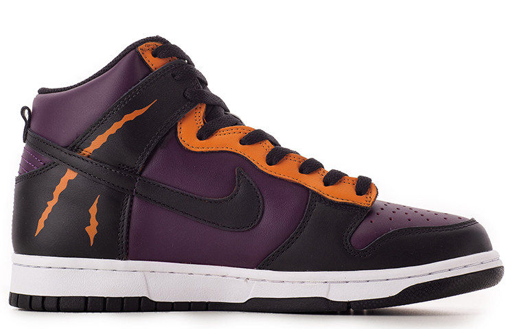 Order 【定制球鞋】Fragment Design x Nike Dunk High 藤原浩聯名 閃電 萬聖節系列 黑魔法 通靈爪痕 手縫線 板鞋 男女同款 黑白橙紫