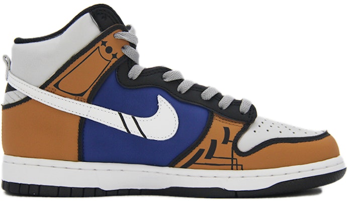 나이키 프라그먼트 덩크 하이 "카키 조커" (커스텀) DJ0382-600(TEAM110-卡其小丑蓝SBOX) Lookbook 나이키 프라그먼트 덩크 하이 "카키 조커" (커스텀) DJ0382-600(TEAM110-卡其小丑蓝SBOX)